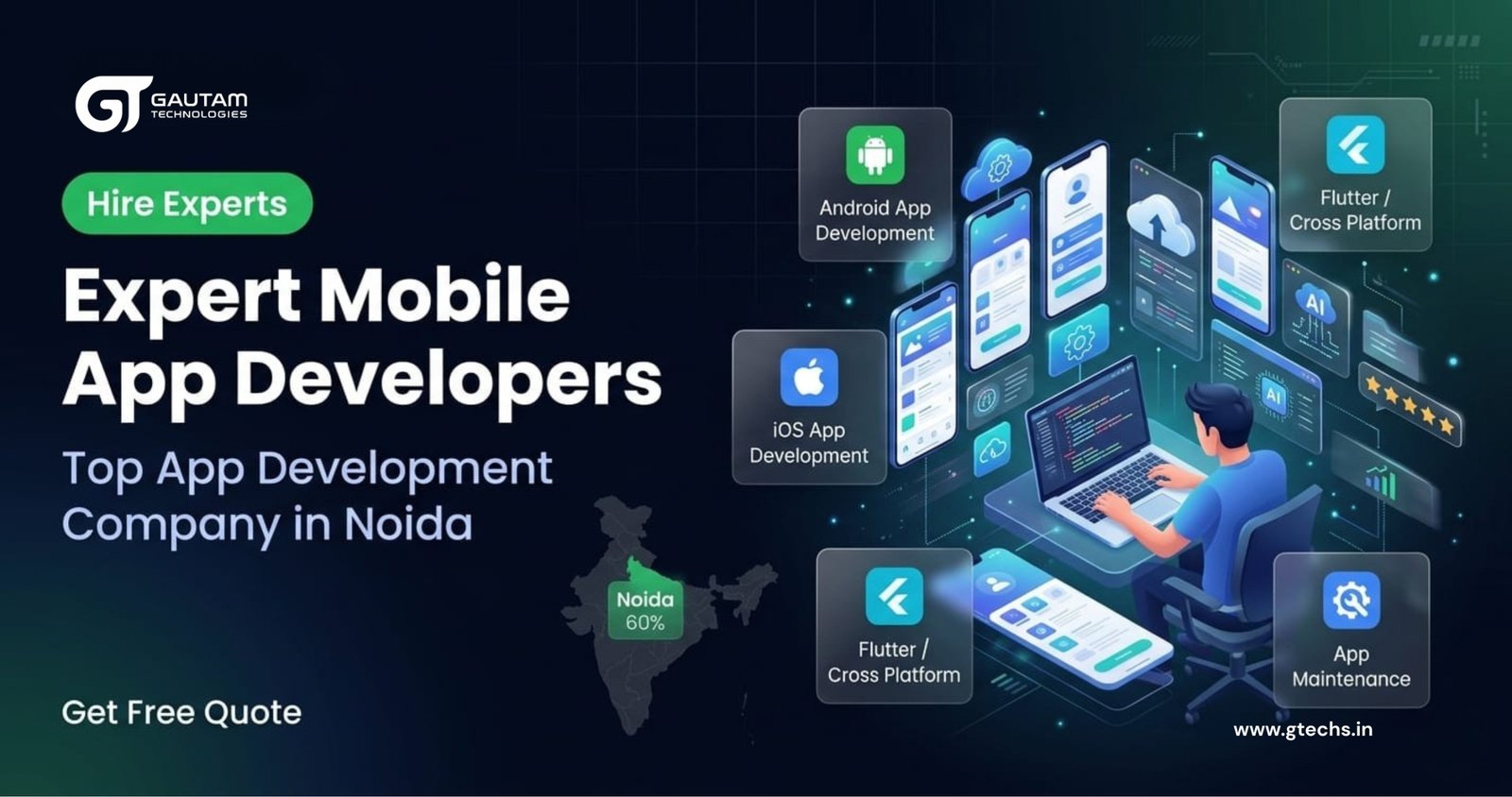 Expert Mobile App Development Company in Noida