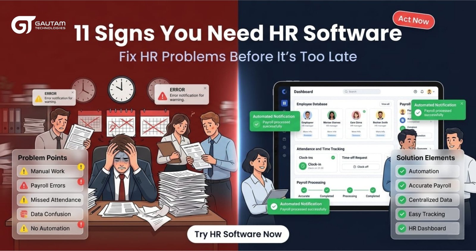 11 Signs Your Business Needs HR Software Right Now