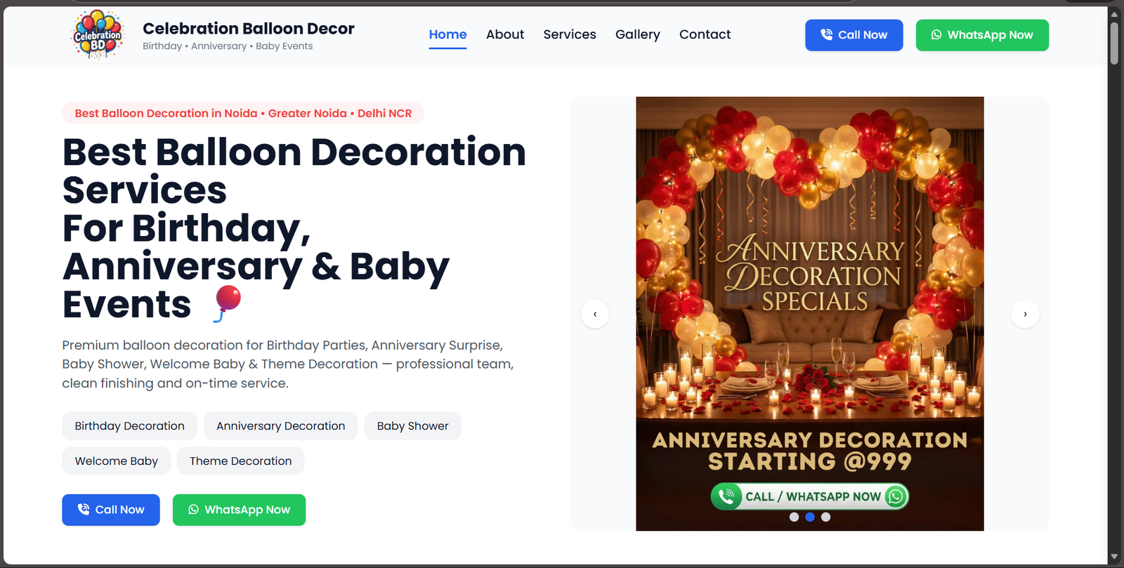 gautam-technologies-portfolio-Celebration Balloon Decoration